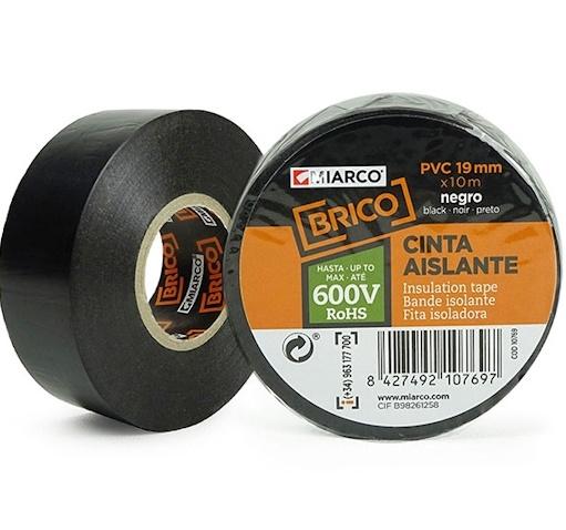 CINTA AISLANTE 25X25 NEGRO RANGER