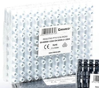 REGLETA 06mm BLANCA HOMOL.