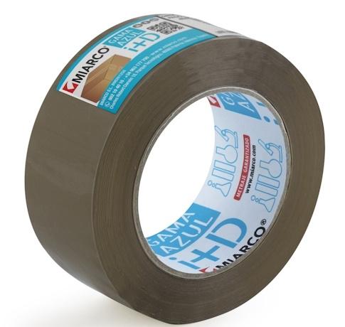 CINTA EMBALAR POLIPROP.48mm132m MARRON ACRIL.
