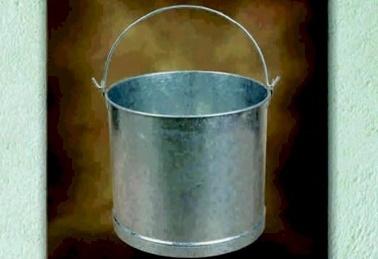 CUBO GALV. RECTO 10" (23x25cm)11l.