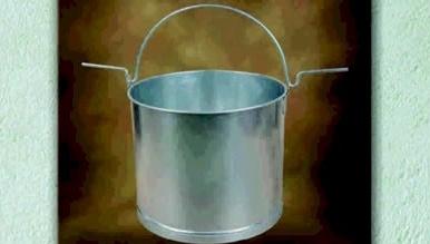 CUBO GALV. RECTO 15" (33x37,5cm)32l.