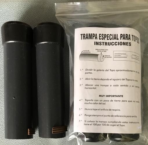 TRAMPAS TOPOS BOLSA-2uds.