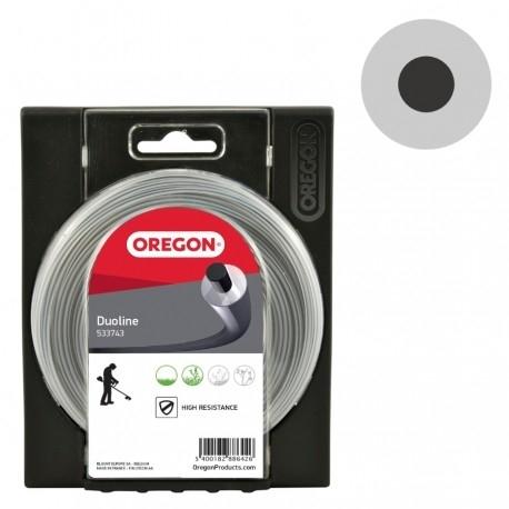 HILO DESBR.OREG.DUOLINE 3mm15m GRIS 295368E