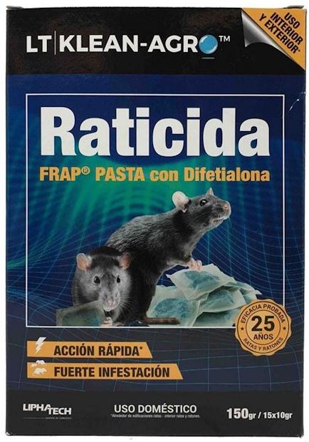 RATICIDA KLEAN-AGRO PASTA 150grs