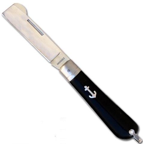NAVAJA MARINERA INJERTAR 75mms M-NEGRO
