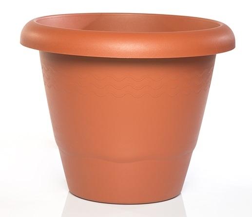 MACETA PLASTICO 38x32cm.GARDENIA C/PLATO-30