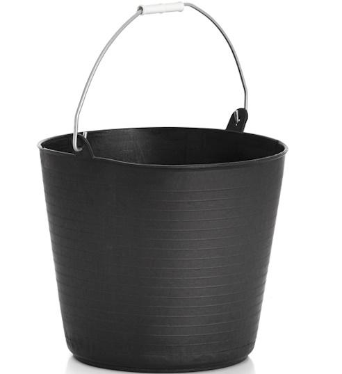 CAPAZO 26l NEGRO C/ASA 35x30