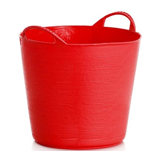 CAPAZO 26l. ROJO 34x26,5 H33,5