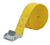 TRINQUETE 25mms3m 500kgsHEBILLA BL-3udsAMARILLO PT0555