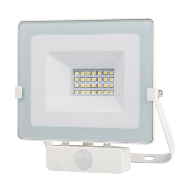 FOCO LED 10w C/SENSOR BLANCO PT1680