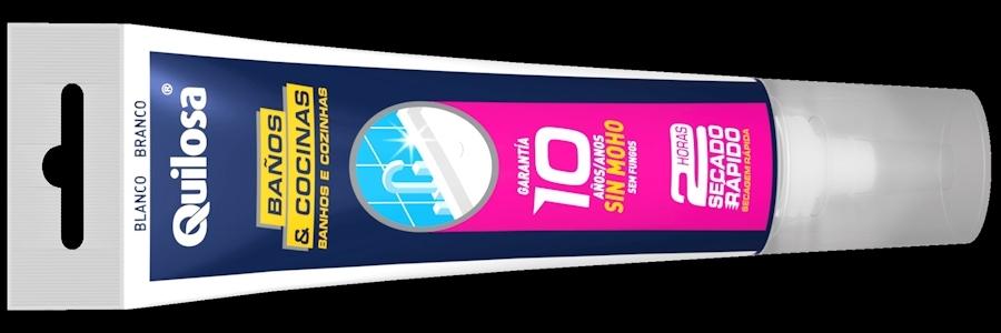 SILICONA TUBO BAÑOS BLANCO 100ml ORBASIL 45518