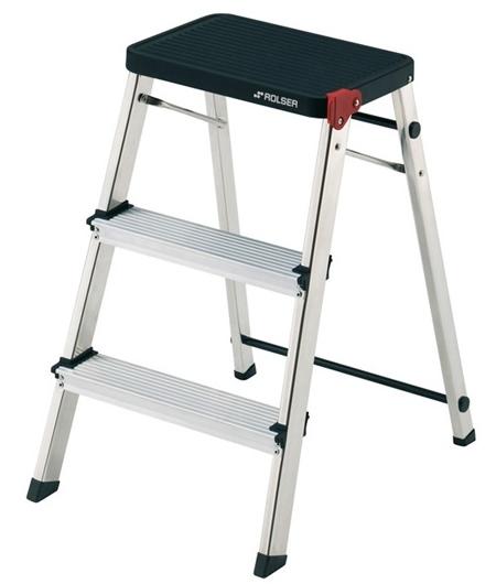 TABURETE 3P ALUMINIO M3 ROLSER