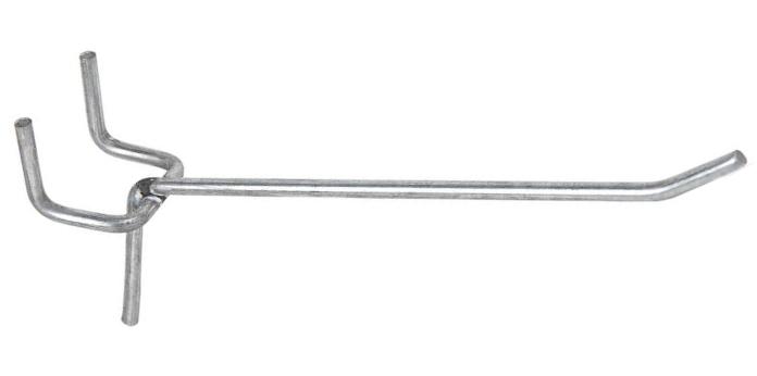 GANCHO PANEL PERFORADO SIMPLE 20cms5mm