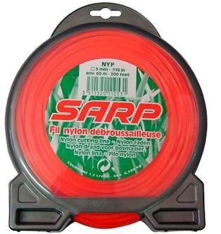 HILO DESBROZADORA 3mm 60m.CUADR.SARP NYP