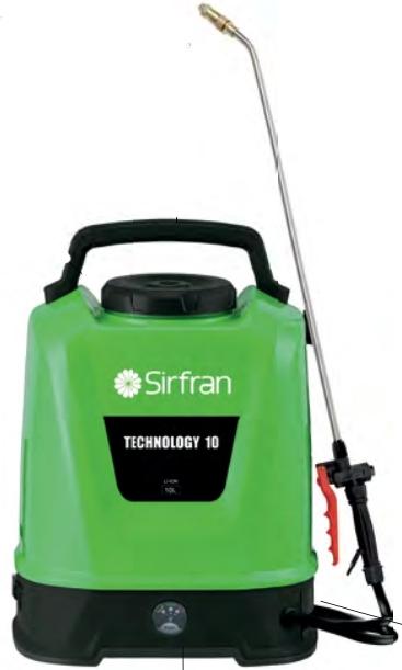 SULFATADORA TECNOLOGY BATERIA LITIO 10l.5,5BAR