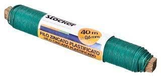 ALAMBRE PLASTIF.VERDE 0,6mms 40m 20126