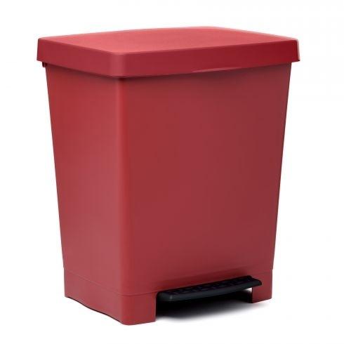 CUBO BASURA PEDAL 23l.CUBIK BURDEOS