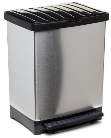 CUBO PEDAL TREND METALIZADO 25l