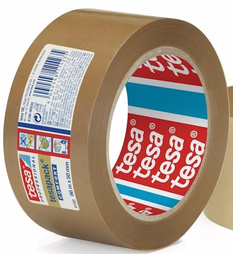 CINTA EMBALAR PVC RUGOSA MARRON 50m66mm