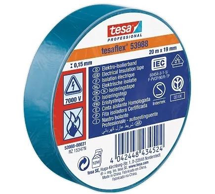 CINTA AISLANTE AZUL 20m19mm