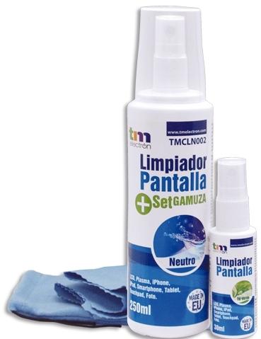 LIMPIA-PANTALLAS 250+30ml NATURAL C/GAMUZA