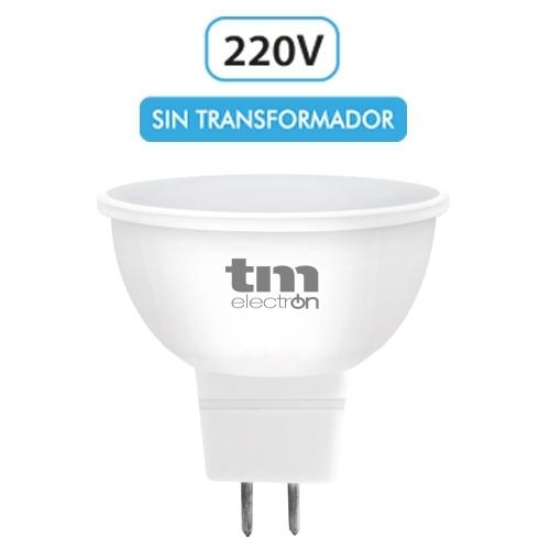 LAMPARA LED DICROICA G5,3 7w  560lm5000k DIRECTA RED