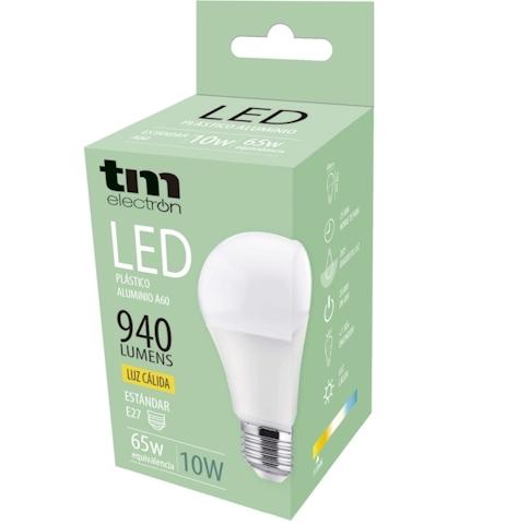 LAMPARA LED STANDARD E27 10w 3000K 940lm