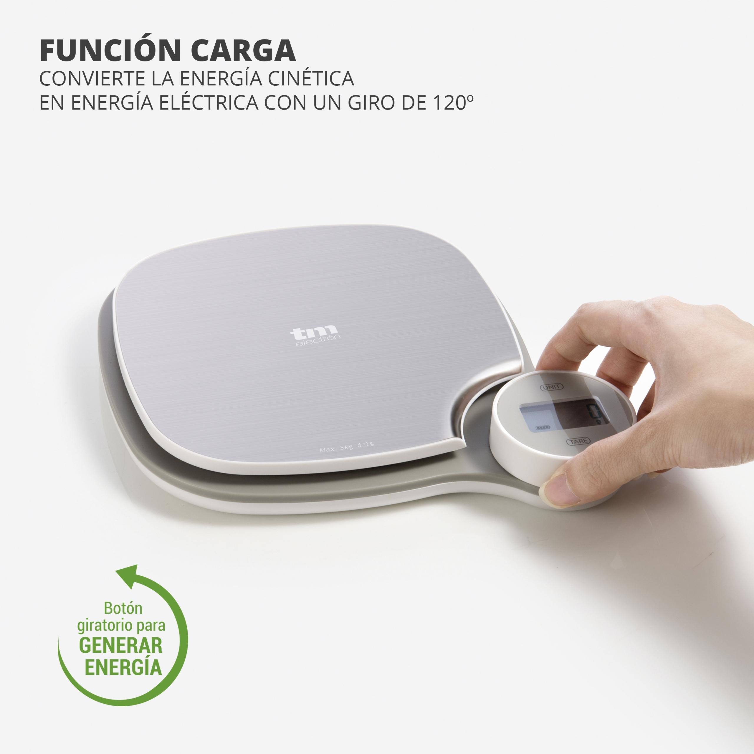 BALANZA COCINA DIGITAL SIN PILAS