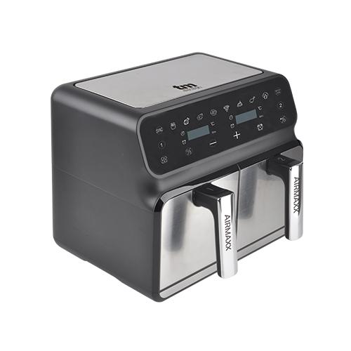 FREIDORA DE AIRE DUAL 4+4 LITROS 1700w