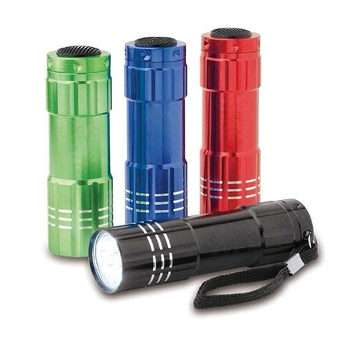 LINTERNA 9 LEDS +3-AAA