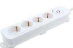 BASE MULT.CABLE-1,5m 4T C/INTERR.TT BCA.