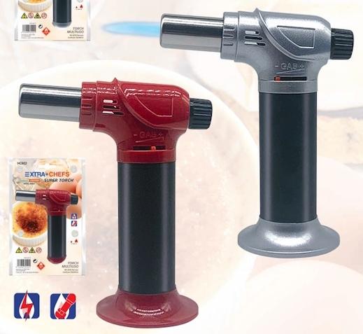 SOPLETE GAS RECARGABLE P/COCINA HC602