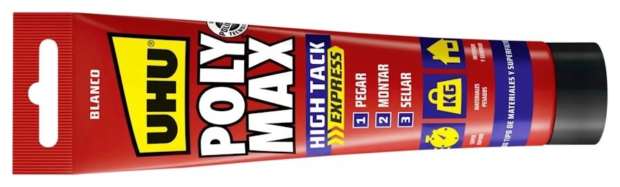 UHU POLY MAX HIGH TACK Express Blanco 165grs