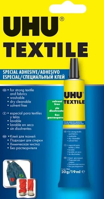 PEGAMENTO UHU TEXTIL 20grs
