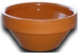 CUENCO BARRO 15x6,5cms