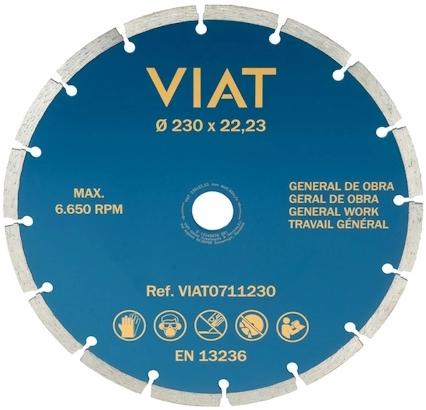 DISCO DIAMANTE 230x22,3 P-7GENERAL OBRA VIAT