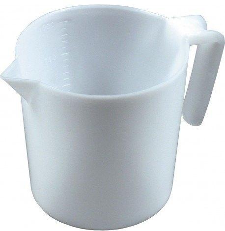 JARRA PLASTICO GRADUADA BCA.1l