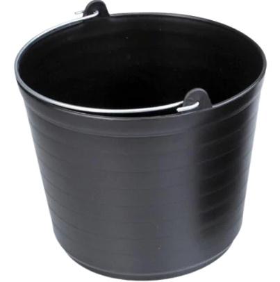 CUBO PLAST. 10l.RFDO.NEGRO 2047