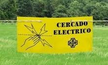 CARTEL INDICADOR CERCA ELECTR.